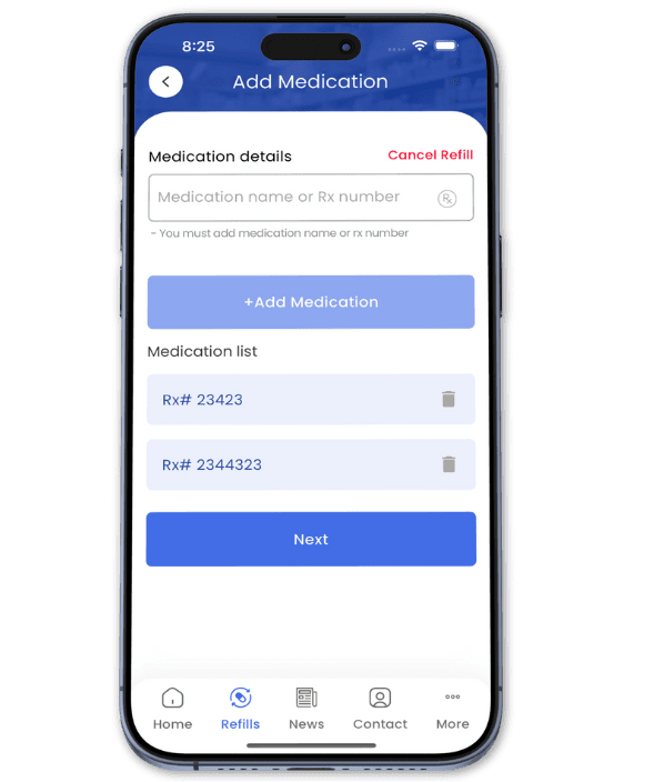 RX365 Mobile app